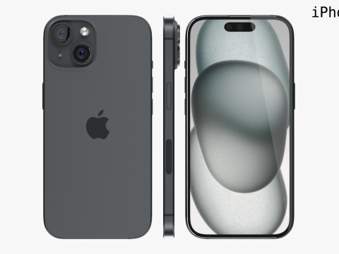 Apple iPhone 15 And 15 Plus And 15 Pro And 15 Pro Max Modelo 3D