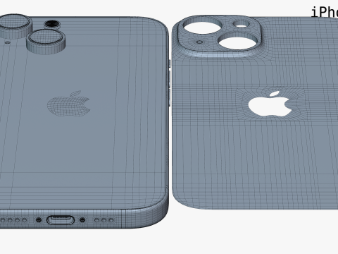 Apple iPhone 15 And 15 Plus And 15 Pro And 15 Pro Max Modelo 3D