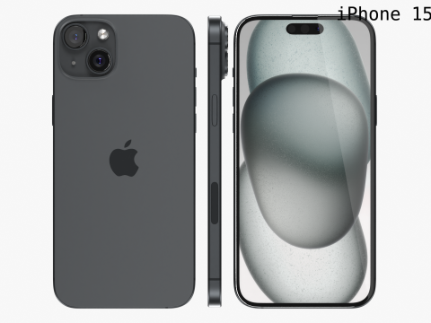 Apple iPhone 15 And 15 Plus And 15 Pro And 15 Pro Max Modelo 3D