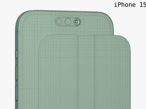 Apple iPhone 15 And 15 Plus And 15 Pro And 15 Pro Max Modelo 3D