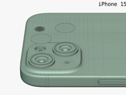 Apple iPhone 15 And 15 Plus And 15 Pro And 15 Pro Max Modelo 3D