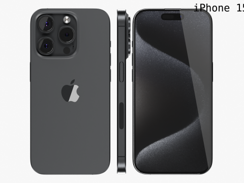 Apple iPhone 15 And 15 Plus And 15 Pro And 15 Pro Max Modelo 3D