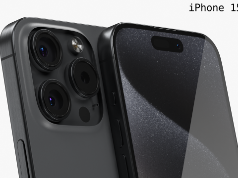 Apple iPhone 15 And 15 Plus And 15 Pro And 15 Pro Max Modelo 3D