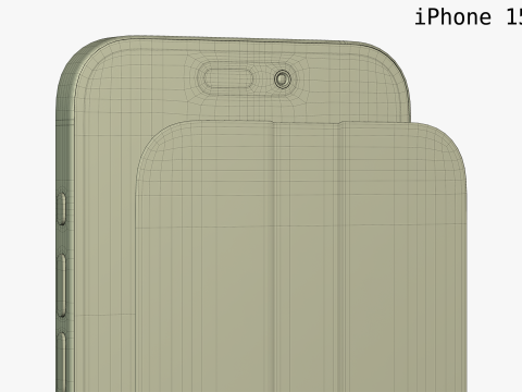 Apple iPhone 15 And 15 Plus And 15 Pro And 15 Pro Max Modelo 3D