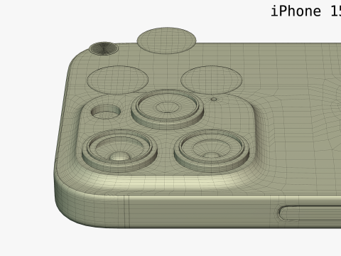Apple iPhone 15 And 15 Plus And 15 Pro And 15 Pro Max Modelo 3D