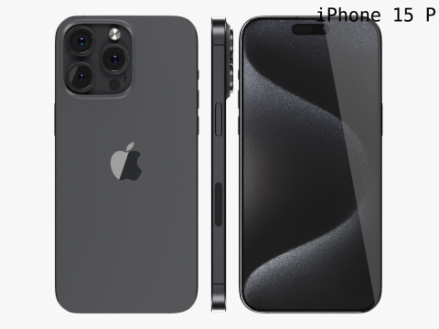 Apple iPhone 15 And 15 Plus And 15 Pro And 15 Pro Max Modelo 3D