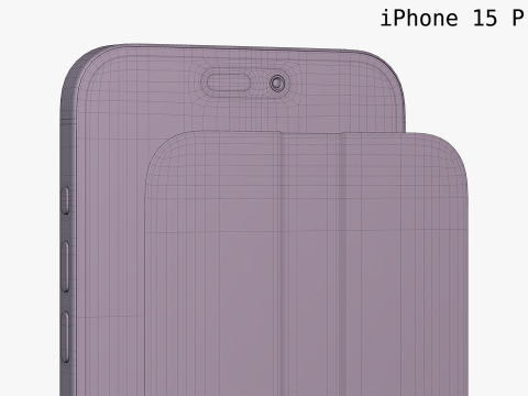 Apple iPhone 15 And 15 Plus And 15 Pro And 15 Pro Max Modelo 3D