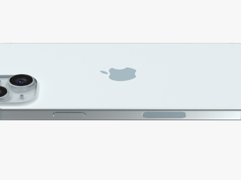 IPhone 15 Blue 3D Модель