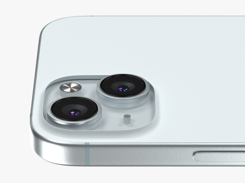 IPhone 15 Blue 3D Модель