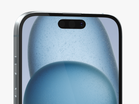 IPhone 15 Blue 3D Модель
