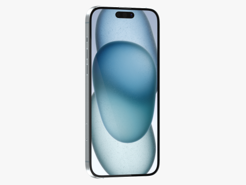 IPhone 15 Blue 3D Модель