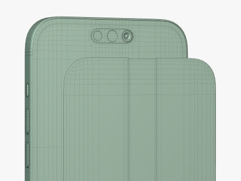 IPhone 15 Blue 3D Модель