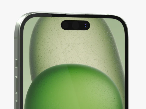 IPhone 15 Plus Verde Modelo 3D