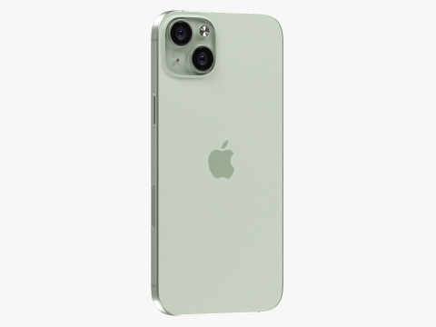 IPhone 15 Plus Green Model 3D