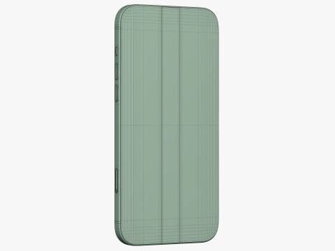 IPhone 15 Plus Green Model 3D