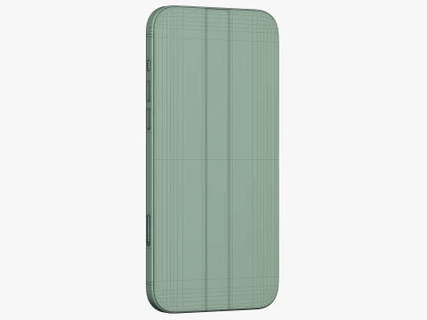 IPhone 15 Plus Verde Modelo 3D