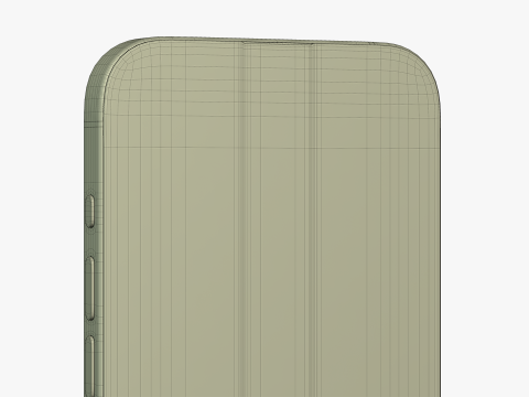 IPhone 15 Pro Natural Titanium Modello 3D