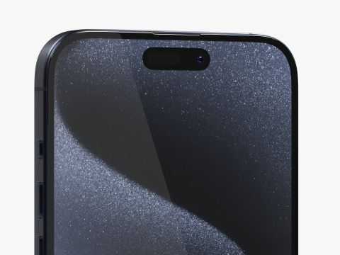 IPhone 15 Pro Max Natural Titanium 3D Model