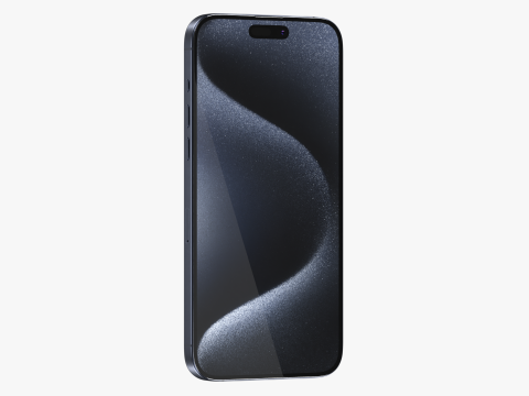 IPhone 15 Pro Max Natural Titanium 3D Model