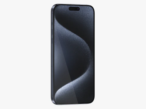 IPhone 15 Pro Max Natural Titanium 3D Model