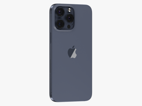 IPhone 15 Pro Max Natural Titanium 3D Model
