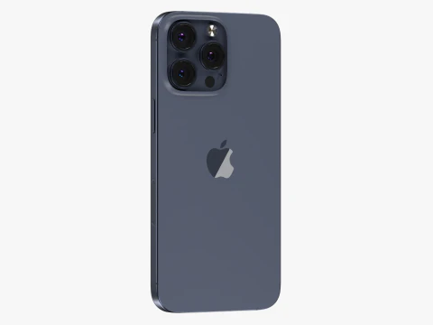 IPhone 15 Pro Max Natural Titanium 3D Model