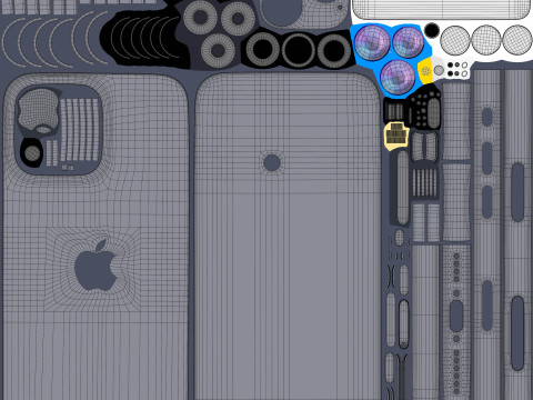 IPhone 15 Pro Max Natural Titanium 3D Model
