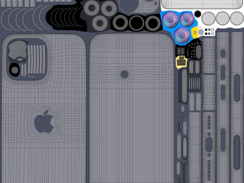 IPhone 15 Pro Max Natural Titanium 3D Model