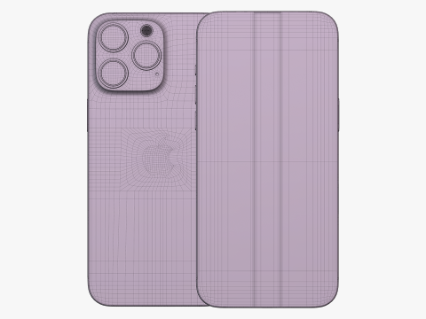 IPhone 15 Pro Max Natural Titanium 3D Model
