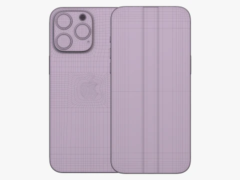 IPhone 15 Pro Max Natural Titanium 3D Model
