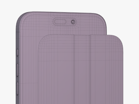 IPhone 15 Pro Max Natural Titanium 3D Model
