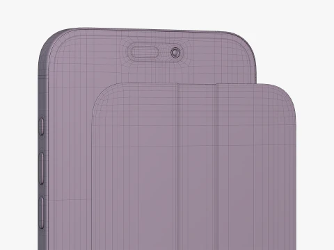IPhone 15 Pro Max Natural Titanium 3D Model