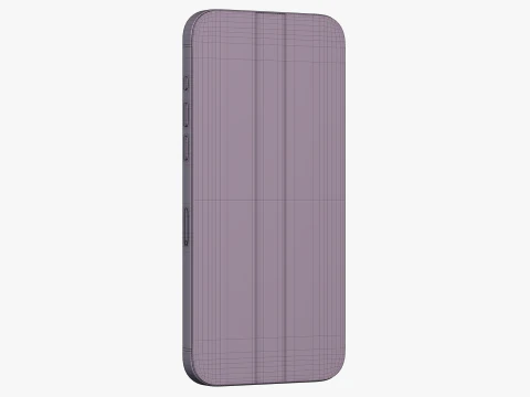 IPhone 15 Pro Max Natural Titanium 3D Model