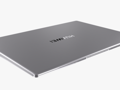 Huawei MateBook X Pro Space Gray Modello 3D