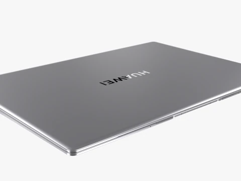 Huawei MateBook X Pro Space Gray 3D Model