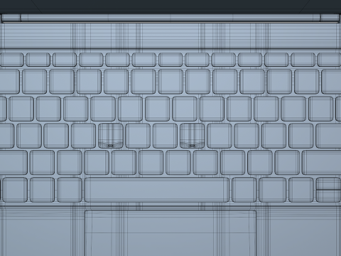 Huawei MateBook X Pro Space Gray Modello 3D