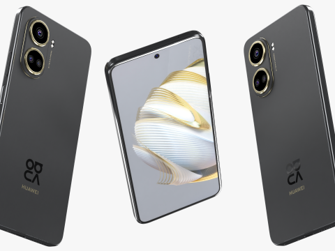 Huawei Nova 10 SE Black 3D 模型