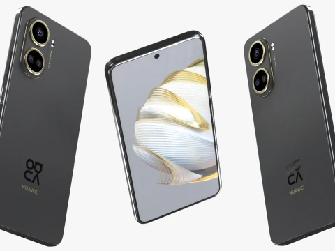 Huawei Nova 10 SE Black 3D Model
