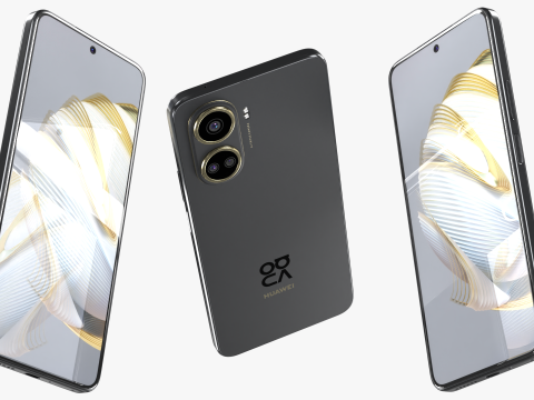 Huawei Nova 10 SE Black 3D 模型
