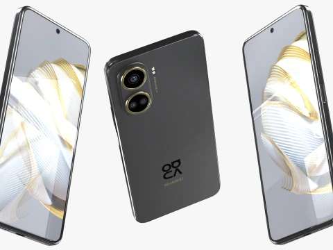 Huawei Nova 10 SE Black 3D Model