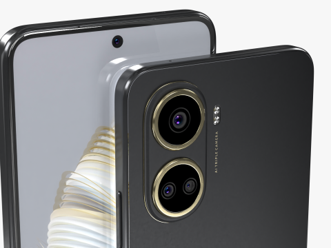 Huawei Nova 10 SE Black 3D 模型