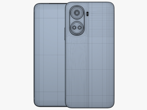 Huawei Nova 10 SE Black 3D 模型