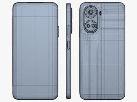 Huawei Nova 10 SE Black 3D 模型