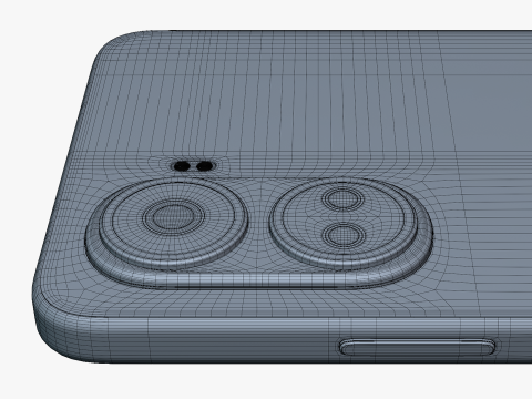Huawei Nova 10 SE Black 3D 模型