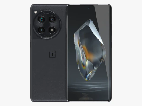 OnePlus 12R Siyah 3D Model