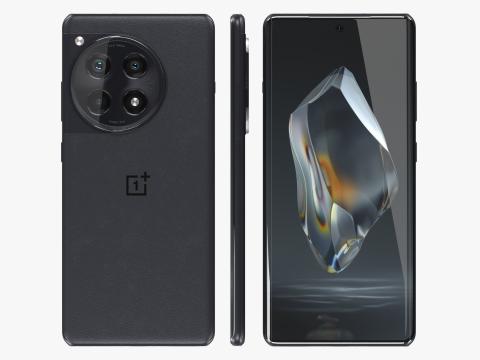 OnePlus 12R Black 3D-Modell