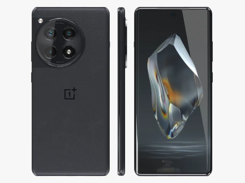 OnePlus 12R Black 3D Model