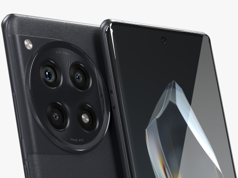 OnePlus 12R Black 3D-Modell