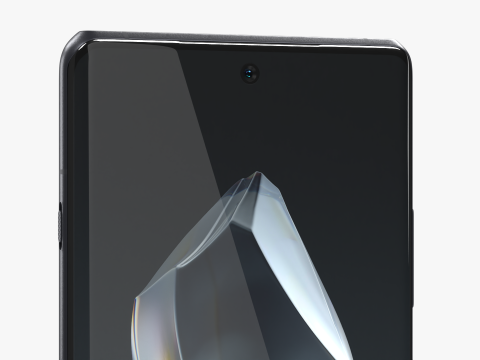OnePlus 12R Black 3D-Modell