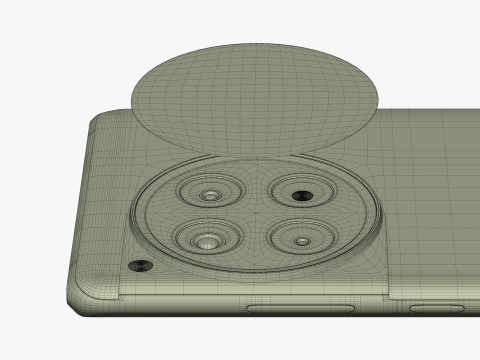 OnePlus 12R Black 3D-Modell